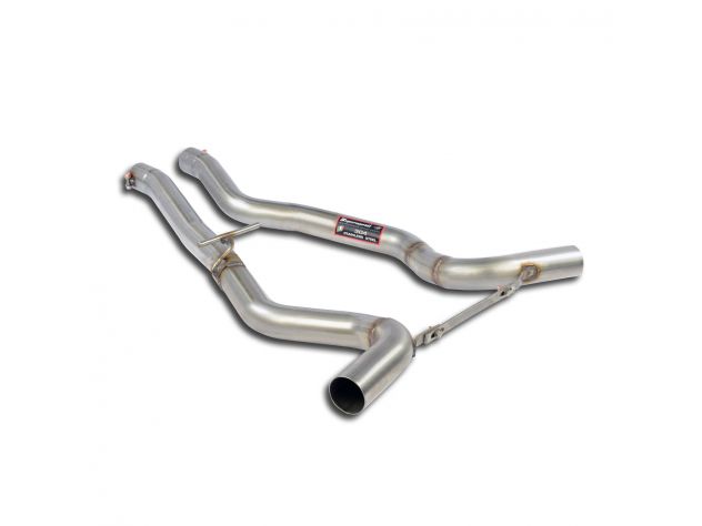 SUPERSPRINT CENTRAL EXHAUST PIPE RH/LH MERCEDES A205 C 180 (1.6I TURBO 156 HP) 2014+