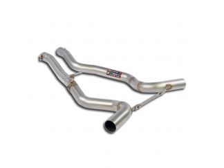 SUPERSPRINT CENTRAL EXHAUST PIPE RH/LH MERCEDES W213 E 200 4-MATIC (2.0I TURBO 184 HP) 2017-2019
