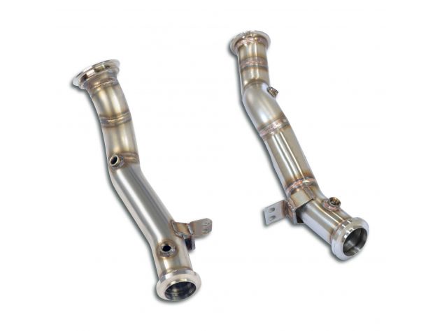 KIT DOWNPIPE DX/SX SUPERSPRINT MERCEDES A205 C 400 4-MATIC (3.0I V6 BI-TURBO 333 HP- MODELLI CON GPF) 2019-2020