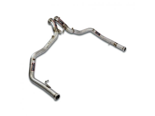 KIT DOWNPIPE DX/SX SUPERSPRINT MERCEDES W463 (4-PORTE) G 500 / G 550 V8 (MOTORE 4.0L, BI-TURBO) 2019+ (CON VALVOLA)