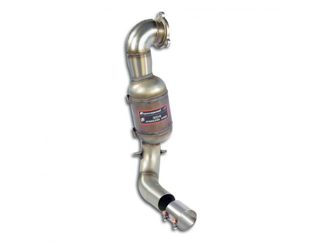 DOWNPIPE + CATALIZZATORE 200CPSI SUPERSPRINT MERCEDES V177 A 250 (2.0T- 224 HP) 2020+ (CON VALVOLA)