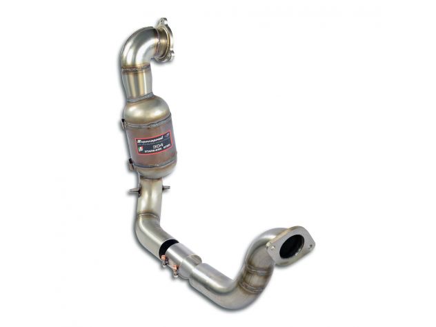 DOWNPIPE + CATALIZZATORE 200CPSI SUPERSPRINT MERCEDES C118 CLA 35 AMG 4-MATIC (2.0T- 306 HP- MODELLI CON GPF) 2020+