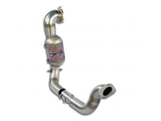 DOWNPIPE + CATALIZZATORE 200CPSI SUPERSPRINT MERCEDES X118 CLA 35 AMG SH. BRAKE 4-MATIC (2.0T-306 HP-CON GPF) 2020+