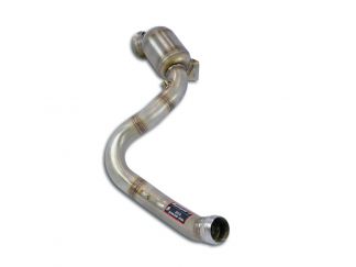 DOWNPIPE SX + PRE-CATALIZZATORE SUPERSPRINT MERCEDES A217 S 63 AMG 4-MATIC V8 4.0I BI-TURBO (M177-612 HP) 2018+ (CON VALVOLA)