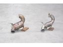 DOWNPIPE + CATALIZZATORE 200CPSI SUPERSPRINT MERCEDES H247 GLA 45 AMG 4-MATIC+ (2.0T-387 HP-CON GPF) 2020+ (CON VALVOLA)