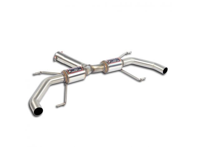 SUPERSPRINT REAR EXHAUST RACE ALFA ROMEO GIULIA TI 2.0I TURBO (280 HP- MODELLI CON GPF) 2019+