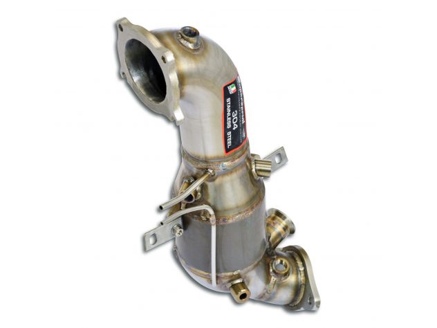 DOWNPIPE + CATALIZZATORE 200CPSI SUPERSPRINT ALFA ROMEO GIULIA 2.0I TURBO (200 HP- MODELLI CON GPF) 2019+