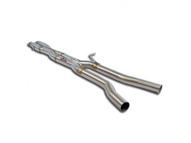 SUPERSPRINT CENTRAL EXHAUST PIPE X AUDI A6 4B QUATTRO (BERLINA+ AVANT) 4.2I V8 (300HP) 99-04