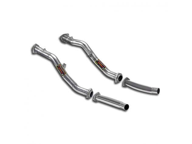 SUPERSPRINT TURBO EXHAUST PIPE KIT RH/LH AUDI S4 QUATTRO (BERLINA+ AVANT) 4.2I V8 (344 HP) 03-04