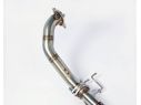 SUPERSPRINT TURBO EXHAUST PIPE KIT VW GOLF VI R 2.0 TFSI (270 HP) 2010+ (IMPIANTO Ø70MM) (CON VALVOLA)