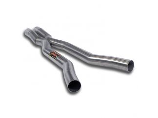 SUPERSPRINT CENTRAL EXHAUST PIPE WITH BIVIO X AUDI A8 S8 QUATTRO 5.2I V10 (450 HP) 2006+