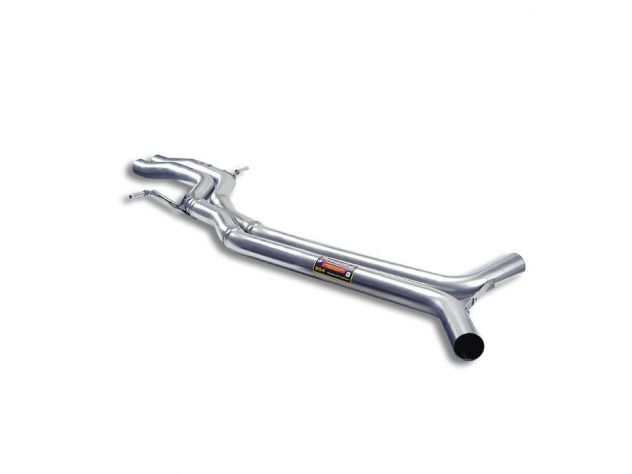 SUPERSPRINT RACE CENTRAL EXHAUST PIPE X AUDI S5 QUATTRO CABRIO 3.0 TFSI V6 (333 HP) 09-16 ("CAT-BACK" SYSTEM)