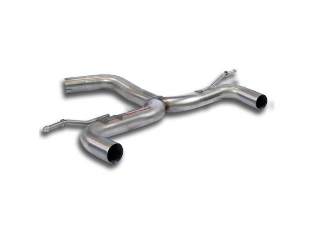 TUBO SCARICO POSTERIORE CON RACCORDO Y SUPERSPRINT VW GOLF VI 2.0 GTD (170 HP) 2008-2012