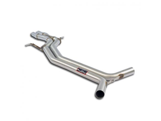 SUPERSPRINT CENTRAL EXHAUST PIPE X AUDI A4 B8 QUATTRO (BERLINA+ AVANT) 3.0 TFSI V6 (272 HP) 2012+ (IMPIANTO "CAT.- BACK")