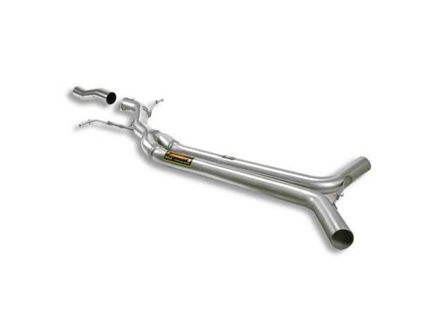 SUPERSPRINT CENTRAL EXHAUST PIPE + ATTACHMENT KIT AUDI A4 B8 (BERLINA+ AVANT) 1.8 TFSI (120-160-170 HP) 08-12