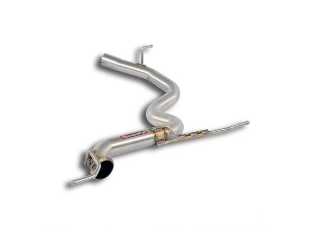 SUPERSPRINT REAR EXHAUST PIPE VW GOLF VI 2.0 TDI 4-MOTION (140 HP) 2009-2012