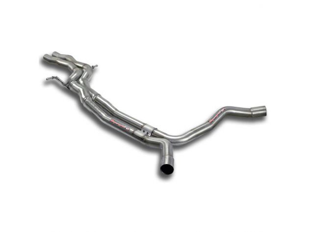 SUPERSPRINT RACE CENTRAL EXHAUST PIPE X AUDI A7 SPORTBACK QUATTRO 3.0 TFSI V6 (300 HP) 11-12 (IMPIANTO "CAT.- BACK")