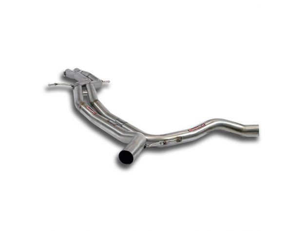 SUPERSPRINT CENTRAL EXHAUST PIPE + H-PIPE AUDI RS6 C7 4G (BERLINA+ AVANT) 4.0 TFSI (560 HP) 2013-2014