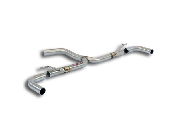 SUPERSPRINT REAR EXHAUST PIPE WITH Y LINK PIPE VW GOLF VII 1.4 TSI (122 HP- 140 HP) 2012+