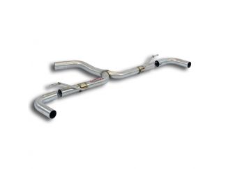 TUBO SCARICO POSTERIORE CON RACCORDO Y SUPERSPRINT AUDI A3 8Y SPB 35 TFSI 1.5L 150HP-CON GPF 2020+ SOSPENSIONI POST. MULTILINK