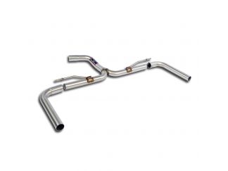 SUPERSPRINT REAR PIPE WITH Y LINK PIPE AUDI A3 8V SEDAN 2.0 TDI 110HP 150HP 184HP 2013+ MULTILINK SUSP.