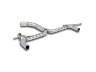 SUPERSPRINT REAR PIPE WITH Y LINK PIPE CUPRA FORMENTOR 1.5 TSI 150HP WITH GPF 2021+ SOSPENSIONI POSTERIORI ASSALE SINGOLO 