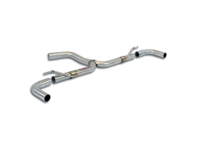 SUPERSPRINT REAR PIPE WITH Y LINK PIPE VW GOLF VII FACELIFT 1.5 TSI EVO 130HP 150HP WITH GPF 2017+ 