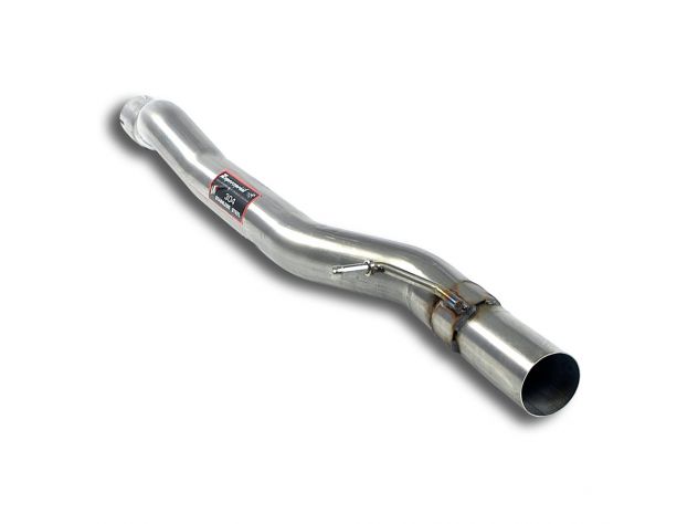 SUPERSPRINT CENTRAL EXHAUST PIPE AUDI S1 QUATTRO 3 PORTE / SPORTBACK 2.0 TFSI (231 HP) 2014+ (Ø70MM)