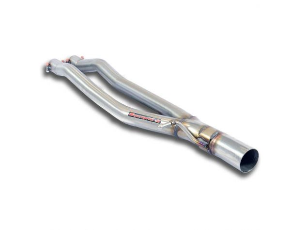 SUPERSPRINT CENTRAL EXHAUST PIPE Y RH/LH AUDI S1 QUATTRO 3 PORTE / SPORTBACK 2.0 TFSI (231 HP) 2014+ (Ø70MM)