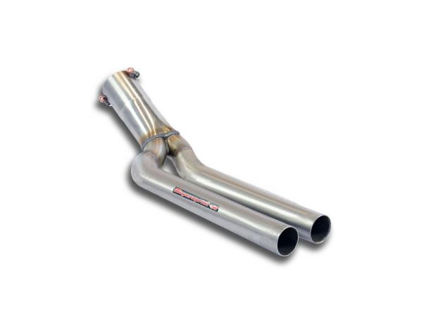 SUPERSPRINT FRONT PIPES KIT RH/LH AUDI S1 QUATTRO 3 PORTE / SPORTBACK 2.0 TFSI (231 HP) 2014+ (Ø70MM)