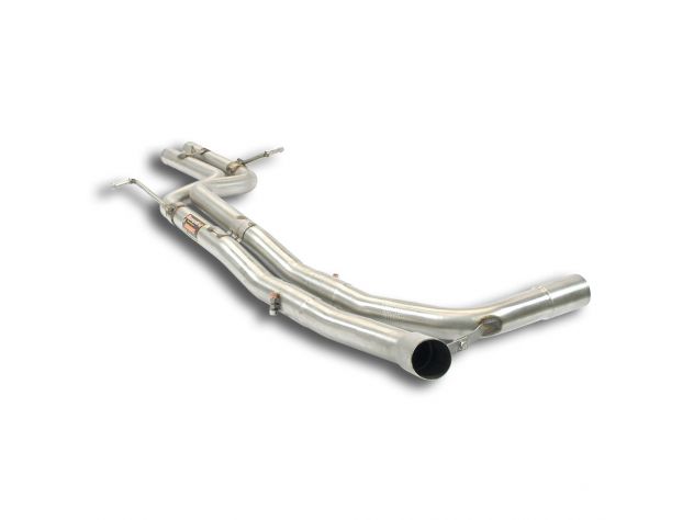 SUPERSPRINT CENTRAL EXHAUST PIPE RH/LH AUDI Q5 QUATTRO 3.0 TFSI V6 (272 HP) 12-15