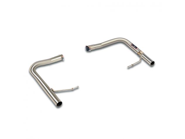 SUPERSPRINT KIT REAR EXHAUST PIPES AUDI A4 B9 (BERLINA+ AVANT) 2.0 TFSI (190- 252 HP) 2016+