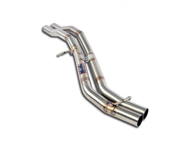 SUPERSPRINT CENTRAL EXHAUST PIPE AUDI SQ5 QUATTRO 3.0 TFSI V6 (354 HP) 2017+ (CON VALVOLA)