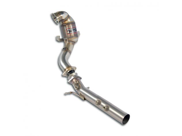 SUPERSPRINT TURBINE EXHAUST PIPE WITH 200CPSI CATALYST VW GOLF VII GTI 2.0 TSI (245 HP- MODELLI CON GPF) 2019+