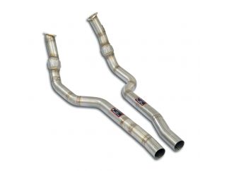 SUPERSPRINT FRONT PIPES KIT RH/LH AUDI S8 QUATTRO 4.0 TFSI V8 (571 HP) 2020+ (CON VALVOLA)