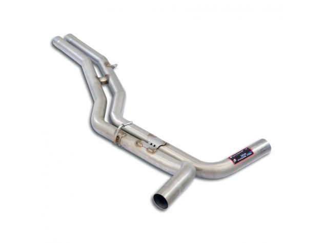 SUPERSPRINT KIT CENTRAL PIPES H-PIPE AUDI S8 QUATTRO 4.0 TFSI V8 (571 HP) 2020+ (CON VALVOLA)