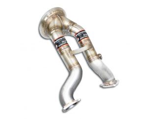 DOWNPIPE SUPERSPRINT AUDI Q7 55 TFSI (3.0L V6 TURBO- 340 HP- MODELLI CON GPF) 2020+ (CON VALVOLA)