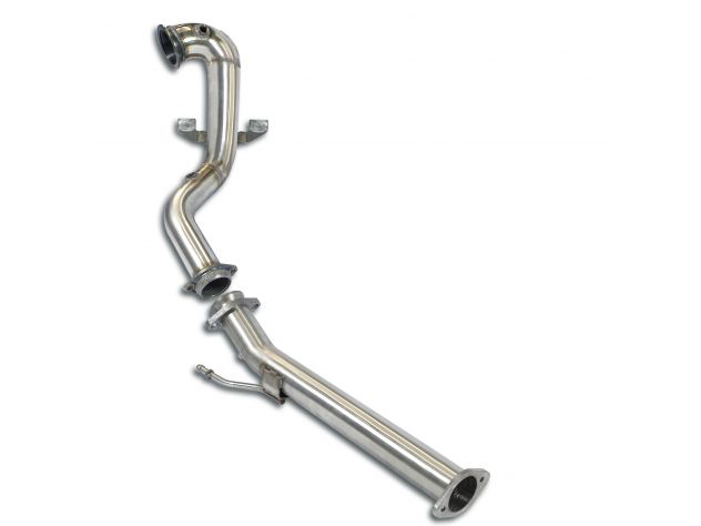 DOWNPIPE KIT SUPERSPRINT AUDI A3 8Y SPB 40 TFSI E S TRONIC 1.4L 150HP / 204HP-CON GPF 2021+ SOSPENSIONI POSTERIORI MULTILINK