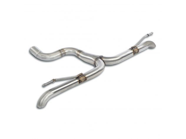 SUPERSPRINT REAR PIPE AUDI A3 8Y SPB 40 TFSI E S TRONIC 1.4L 150HP/204HP WITH GPF 2021+ MULTILINK SUSP.