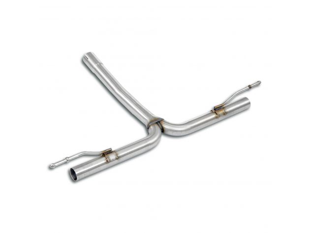 SUPERSPRINT REAR PIPE AUDI Q3 SPB 45 TFSI E S TRONIC 1.4L 150HP/245HP WITH GPF 2021+ MULTILINK SUSP. 