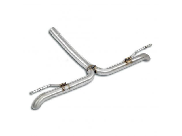 SUPERSPRINT REAR PIPE AUDI Q3 SPB 45 TFSI E S TRONIC 1.4L 150HP/245HP WITH GPF 2021+ MULTILINK SUSP. 