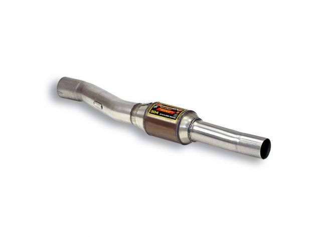 SUPERSPRINT FRONT EXHAUST SECTION RIGHT WITH CATALYST 100 CPSI BMW E31 840 (CONVERSIONE MOTORE S62)