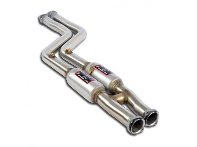 SUPERSPRINT FRONT EXHAUST SECTION + H-PIPE BMW E36 COMPACT- TUTTI I MODELLI (CONVERSIONE MOTORE- S50 / S52) 