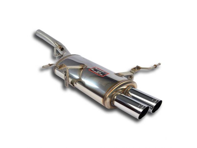 SUPERSPRINT EXHAUST CAT-BACK SYSTEM REAR RACING 70 INOX BMW E36 316I COMPACT (1.9I M43- 105 HP) 98-00