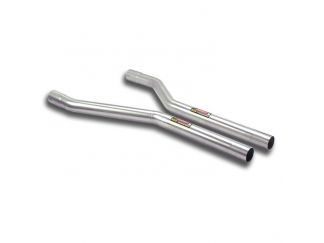 SUPERSPRINT FRONT PIPES RH/LH ALPINA B7 (E65- E66) 4.4I V8 (500 HP) 2003-2004 (CON VALVOLA)