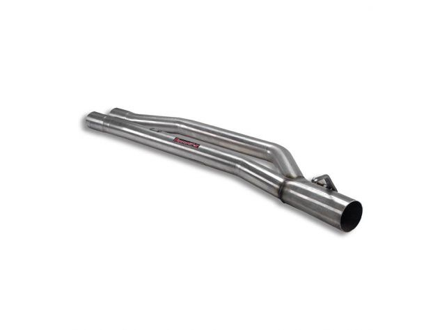 SUPERSPRINT CENTRAL EXHAUST PIPE ALPINA B7 (E65- E66) 4.4I V8 (500 HP) 2003-2004 (CON VALVOLA)