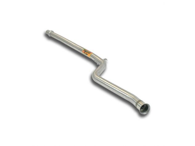 SUPERSPRINT CENTRAL EXHAUST PIPE FOR CATALYST PEUGEOT 106 1.6 RALLYE 16V (118 HP) FINO AL 2000