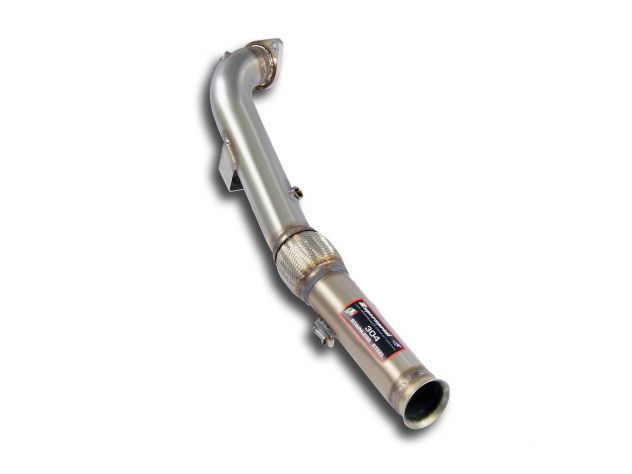 SUPERSPRINT TURBO EXHAUST PIPE KIT + FRONT EXHAUST PIPE FORD FOCUS RS 2.3I TURBO 4X4 (350 HP) 2015-2018 (CON VALVOLA)