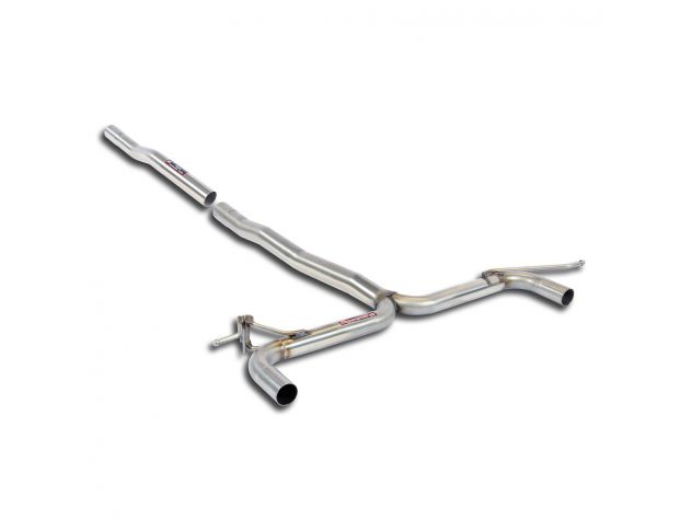 SUPERSPRINT REAR EXHAUST PIPE WITH Y LINK PIPE BMW F45 220I ACTIVE TOURER 2.0T (MOTORE B48- 192 HP- MODELLI CON OPF) 2019+