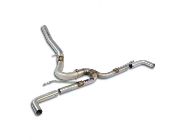 SUPERSPRINT REAR EXHAUST PIPE WITH Y LINK PIPE BMW F39 X2 20I XDRIVE (2.0I TURBO MOTORE B48- 192 HP) 2017+